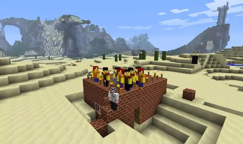 Minecraft còn được thiết kế với các loại bản đồ đa dạng, giúp người chơi có thể có được những trải nghiệm mới mẻ