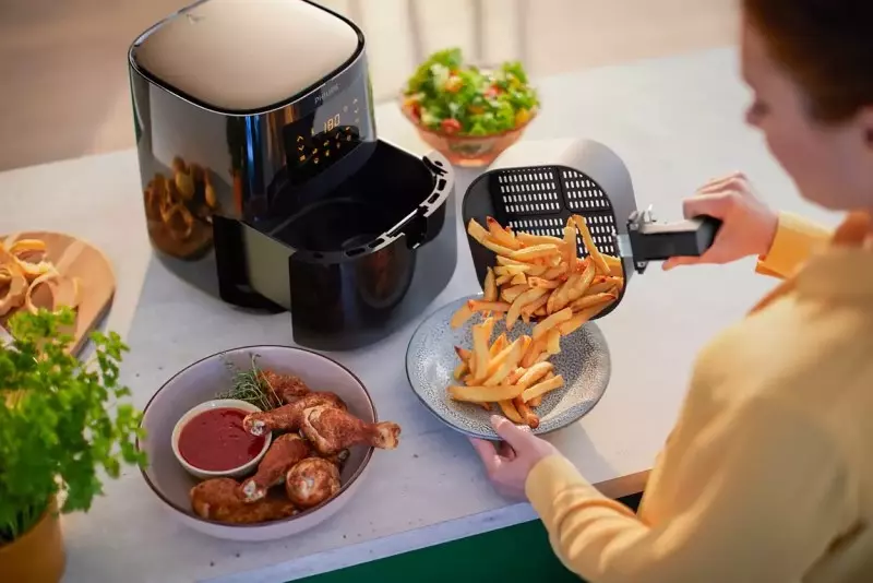 Nấu ăn với nồi chiên không dầu chỉ mất khoảng 15 - 20 phút