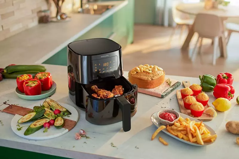 Nồi chiên không dầu có đủ các chế độ nướng món ăn khác nhau