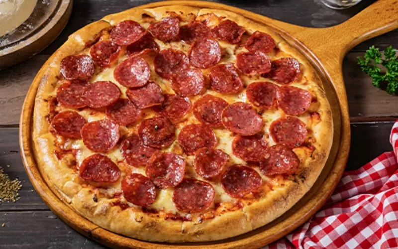 Món bánh pepperoni pizza vô cùng thơm ngon