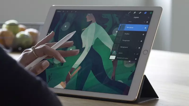 Procreate tạo ra thành phẩm ngay trên iPad