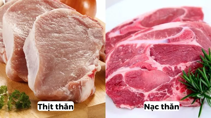 Trên thực tế, hai loại thịt này hoàn toàn khác nhau