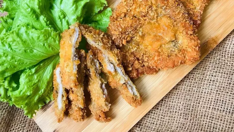 Món ăn với vỏ ngoài giòn rụm mà thịt bên trong vẫn mềm thơm