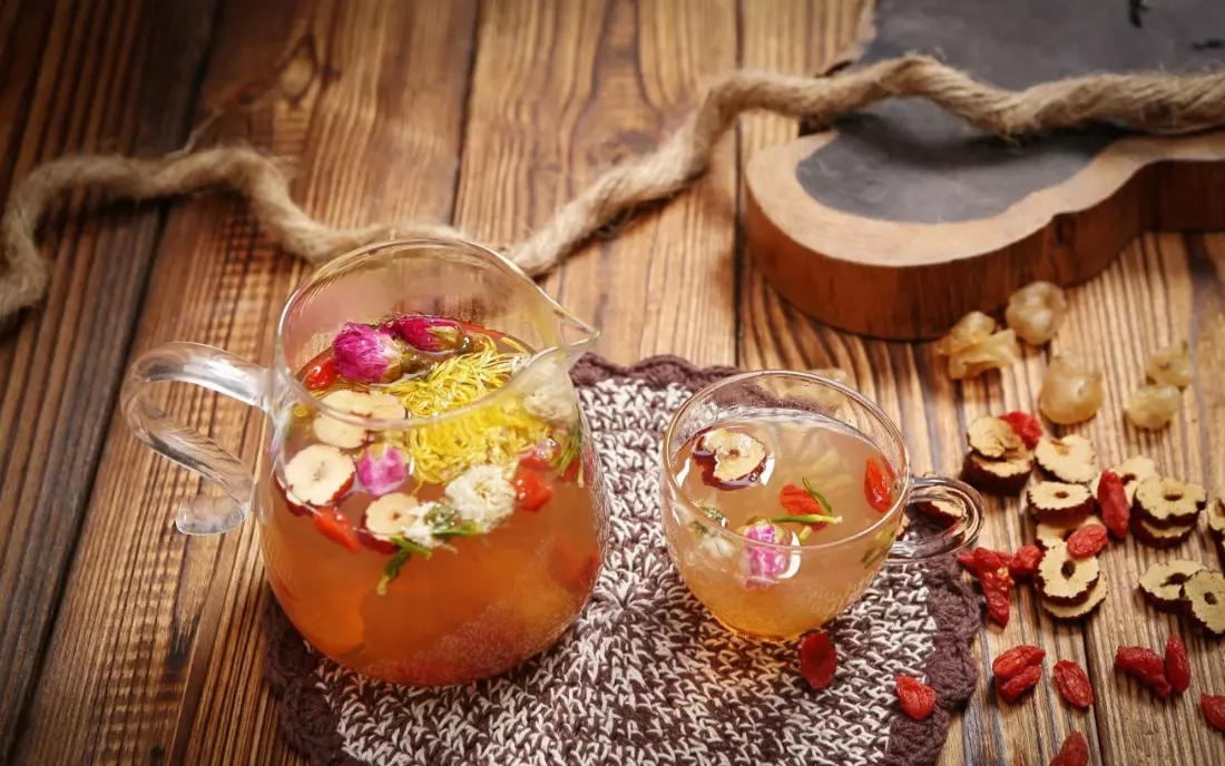 Trà hoa hồng giúp tinh thần thư thái hơn