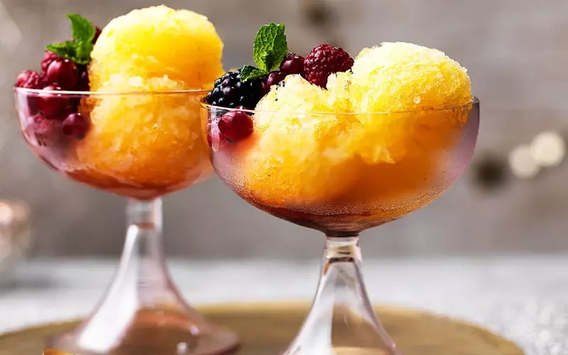 Cách làm của Sorbet vô cùng đơn giản