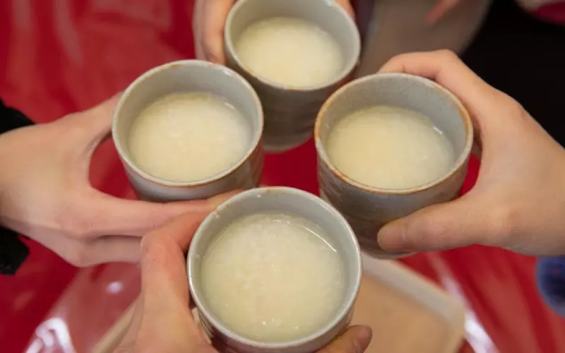 Cách sử dụng Amazake