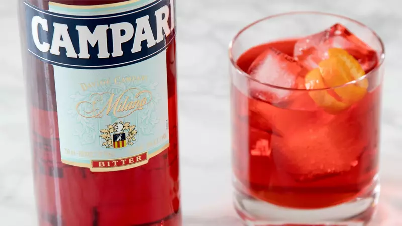 Rượu campari bitter thường có nồng độ rơi vào khoảng 25% ALC