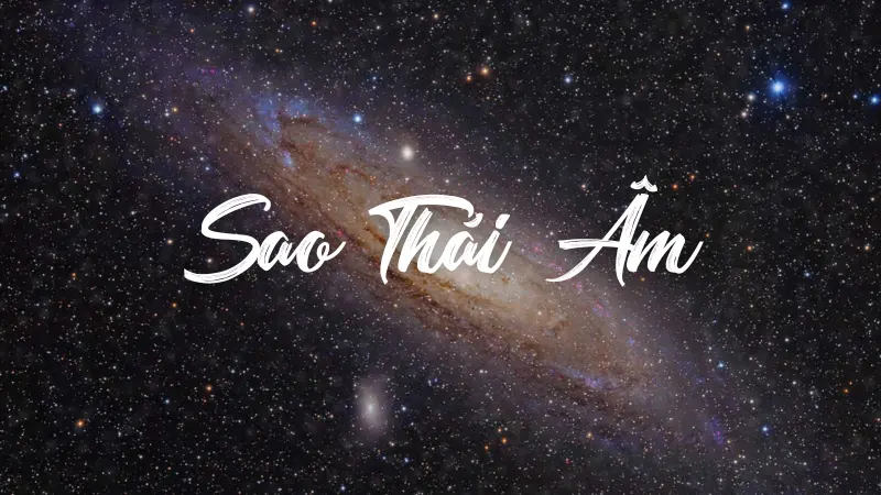 Sao Thái Âm thuộc hành Thủy