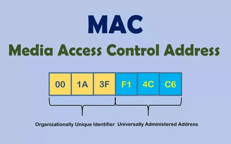 MAC (Media Access Control) đánh địa chỉ giúp máy tính có thể trao đổi hoặc truyền dữ liệu với nhau