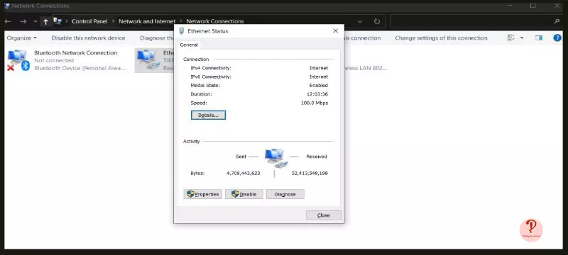 Khung Ethernet Status