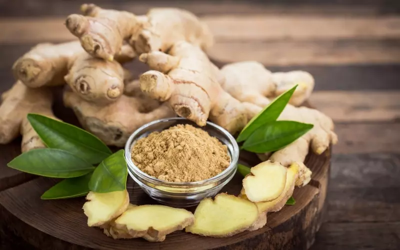Gừng trở thành nguyên liệu được dùng phổ biến mỗi ngày