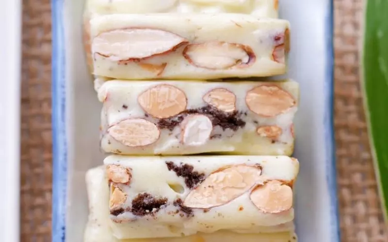 Nougat sữa dừa cà phê rất được ưa chuộng