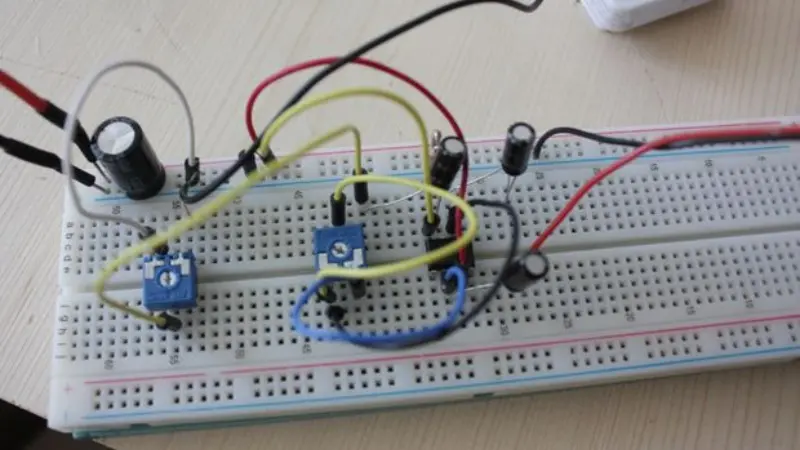 Lắp ráp trên board thực nghiệm