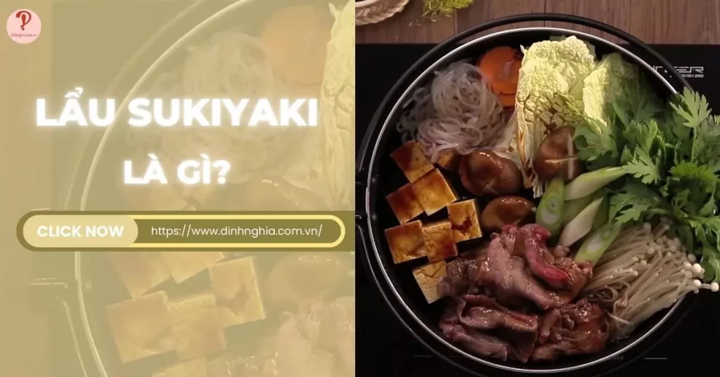lẩu sukiyaki