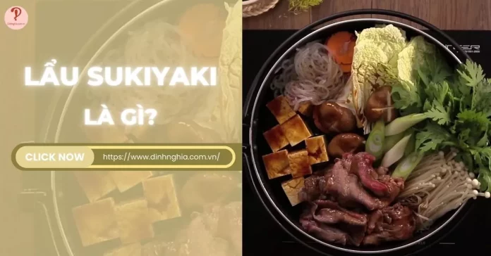 lẩu sukiyaki
