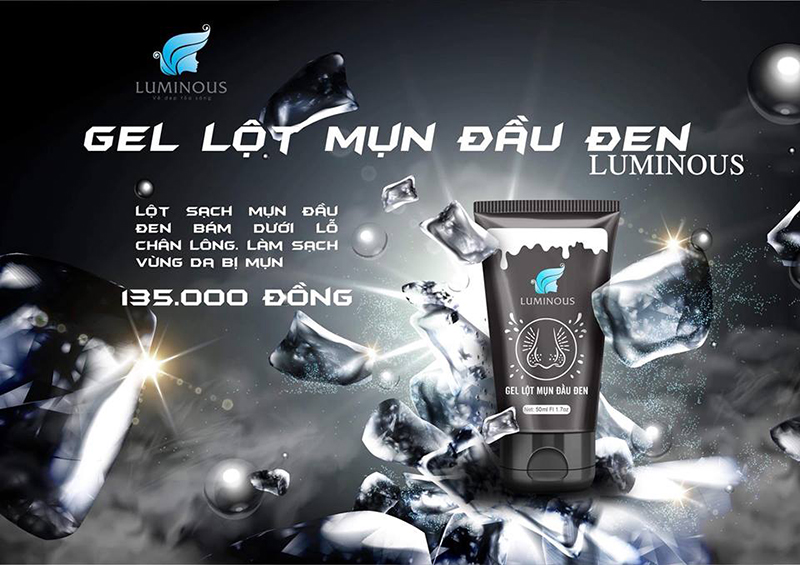 Gel lột mụn đầu đen Luminous