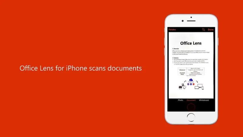 Office Lens giúp bạn chuyển đổi hình ảnh sang các định dạng như PDF, file in, chữ viết tay và lưu trữ chúng