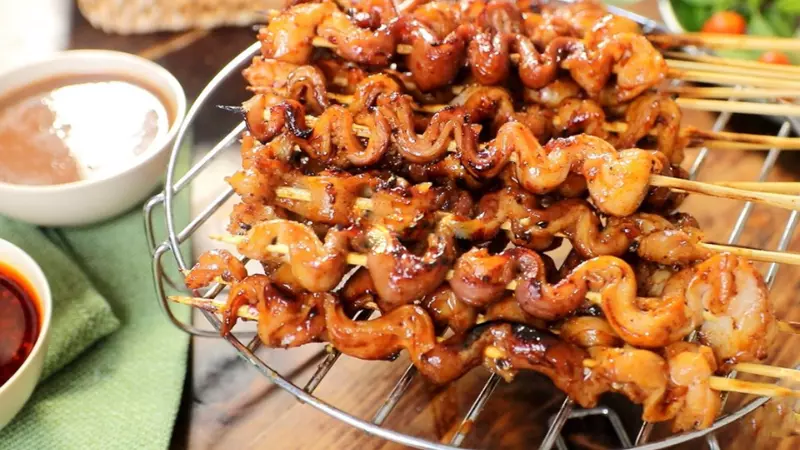 Bao tử nướng ngũ vị