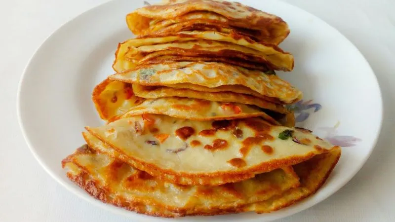 Pancake Nigeria là một trong số ít loại pancake mặn