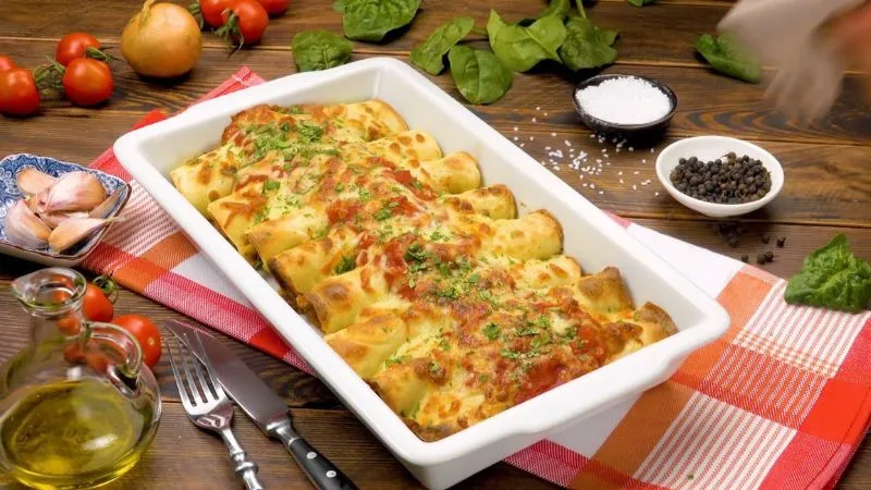 Panqueca de carne moida là một món bánh phổ biến ở Brazil