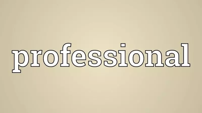 "Pro" là viết tắt của từ "professional"
