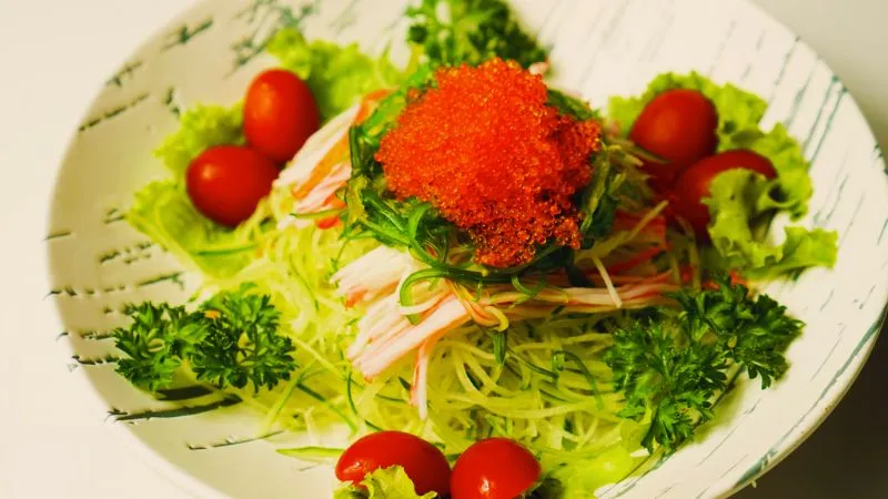 Nộm rong biển thanh cua