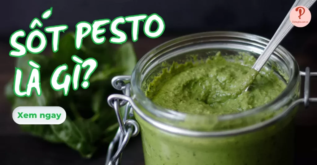 sốt pesto là gì