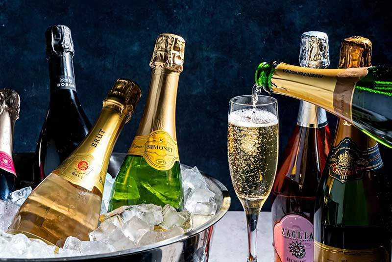 Có rất nhiều loại parkling wine