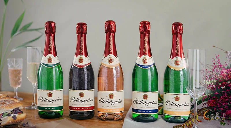 Sekt dùng cho các bữa tiệc kỷ niệm và các dịp đặc biệt.