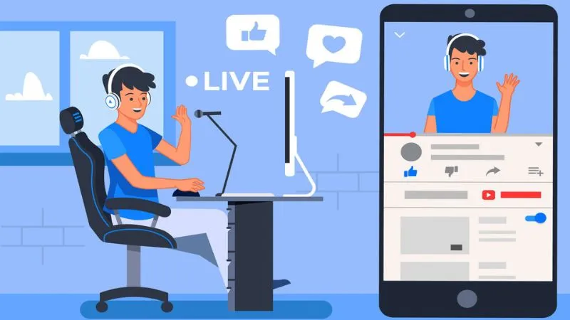 Stream và download là 2 kỹ thuật khác nhau