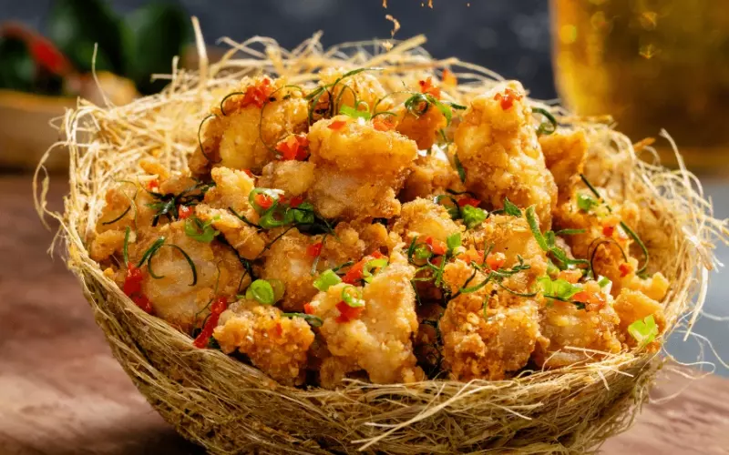 Thành phần nguyên liệu của món sụn gà xóc tỏi ớt