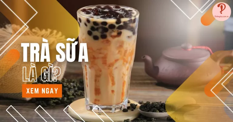 trà sữa là gì