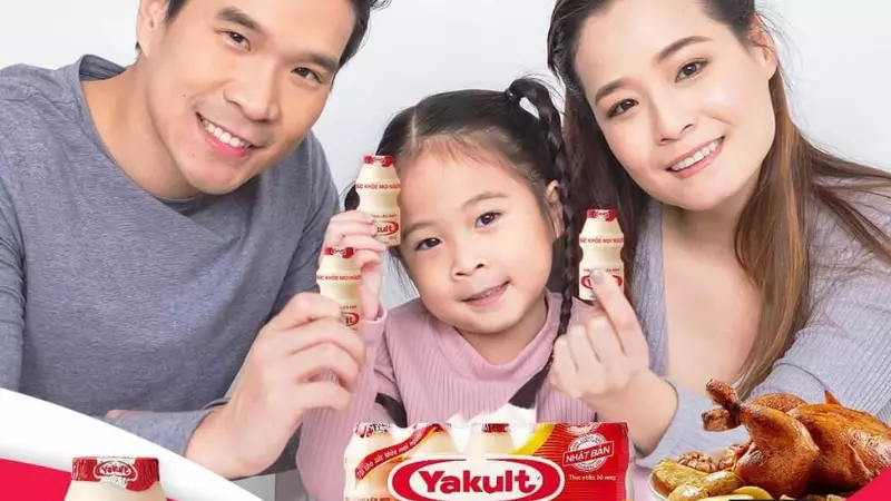 Người lớn và trẻ em trên 1 tuổi đều có thể thưởng thức sữa chua Yakult