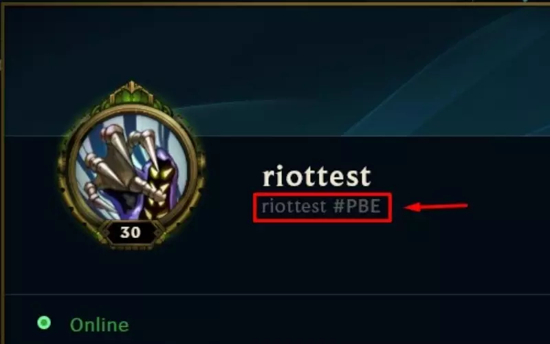 Riot ID là ID riêng của người dùng (nhưng không phải là tên người dùng mà là tên hiển thị trong game)