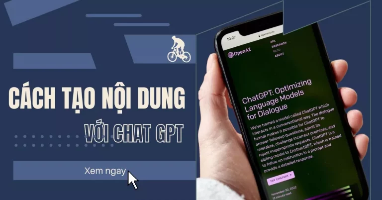 cách tạp nội dung với Chat GPT