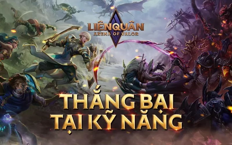 Liên Quân là game MOBA nên sẽ có 5 vị trí và các bạn chỉ việc chọn tướng để chiến đấu
