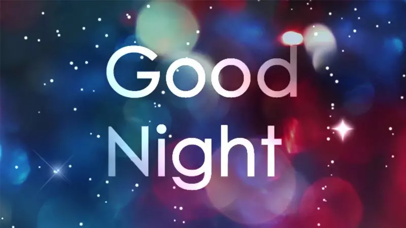 Cụm từ Nite nite cũng có ý nghĩa là good night