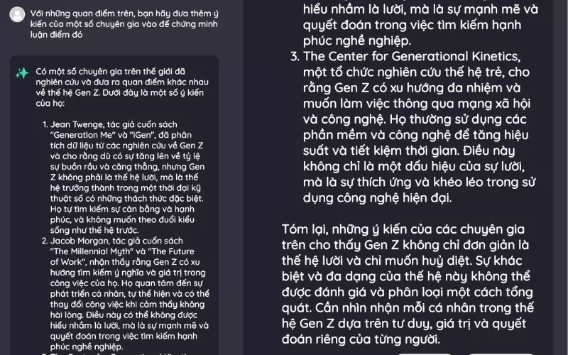 Cung cấp thông tin trước cho Chat GPT