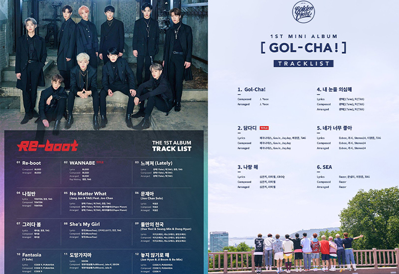Một số album nổi bật của Golden Child