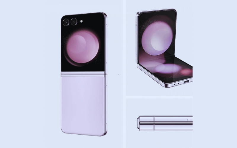 Z Flip 5 Tím Fancy