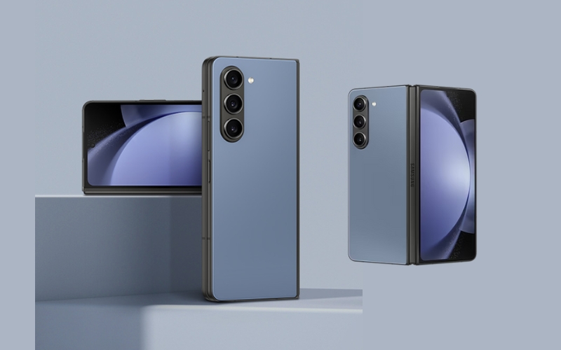 Galaxy Z Fold5 màu Xanh Downtown