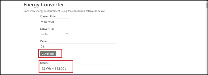 Nhấn chọn Convert để xem kết quả