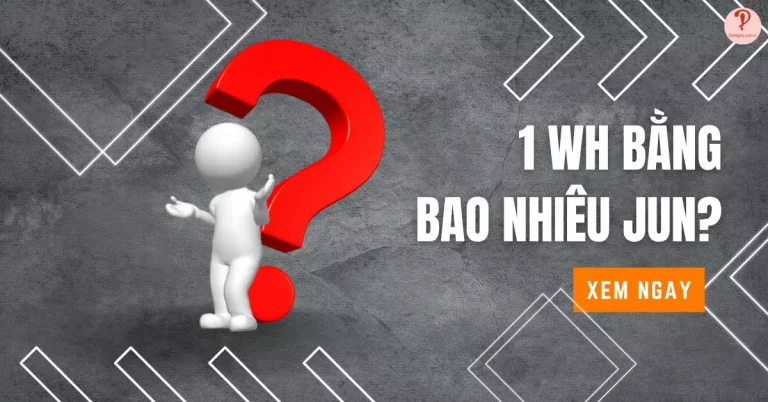 1 Wh bằng bao nhiêu J