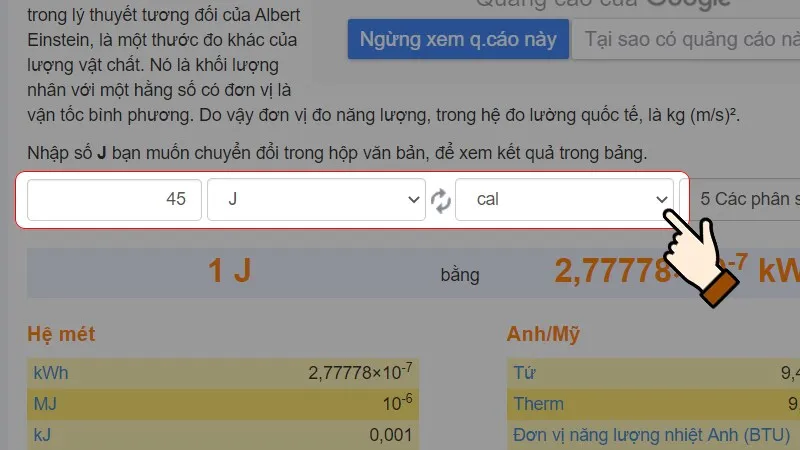Nhập số lượng muốn chuyển