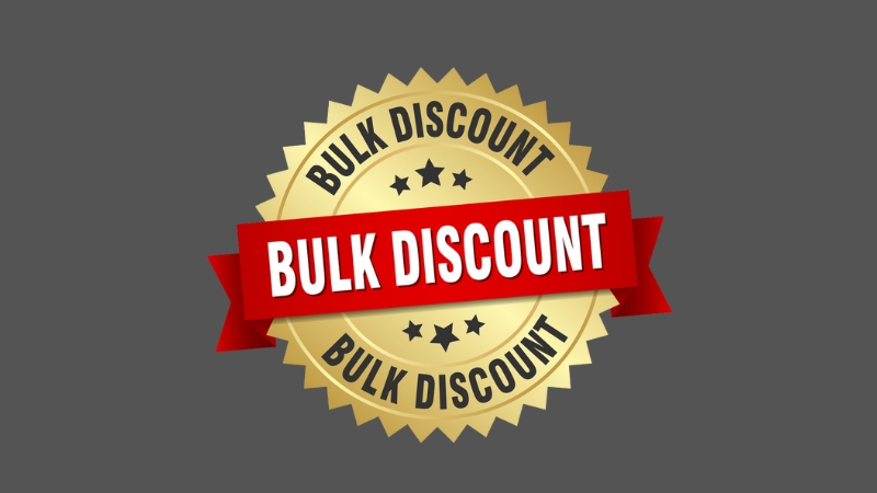 Bulk discount