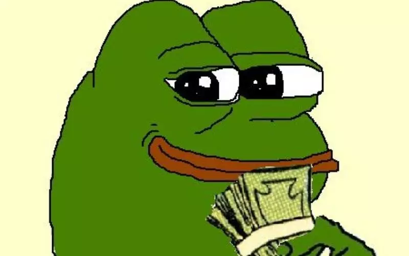 Ếch Pepe flexing