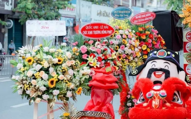 Xin kính chúc quý công ty có khởi đầu bình an, thuận lợi, dần dần trở thành đơn vị đứng đầu trong ngành