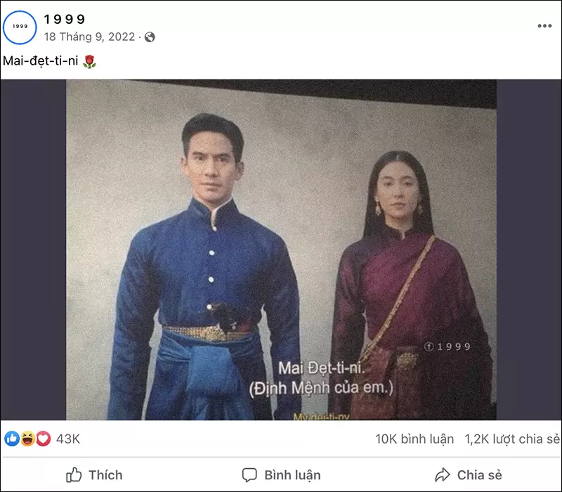 “Mai đẹt-ti-ni” xuất hiện nhiều trên mạng xã hội