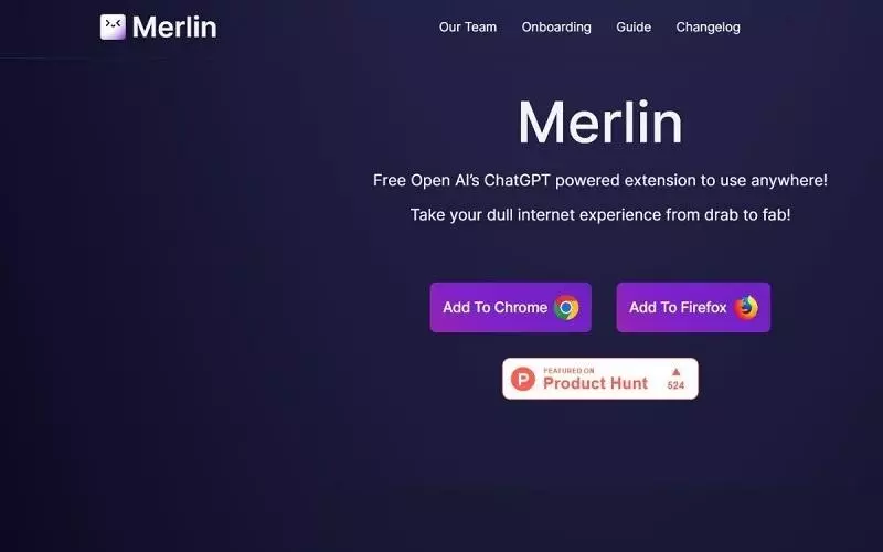 Merlin ChatGPT đã và đang hoạt động được trên nhiều trình duyệt khác nhau