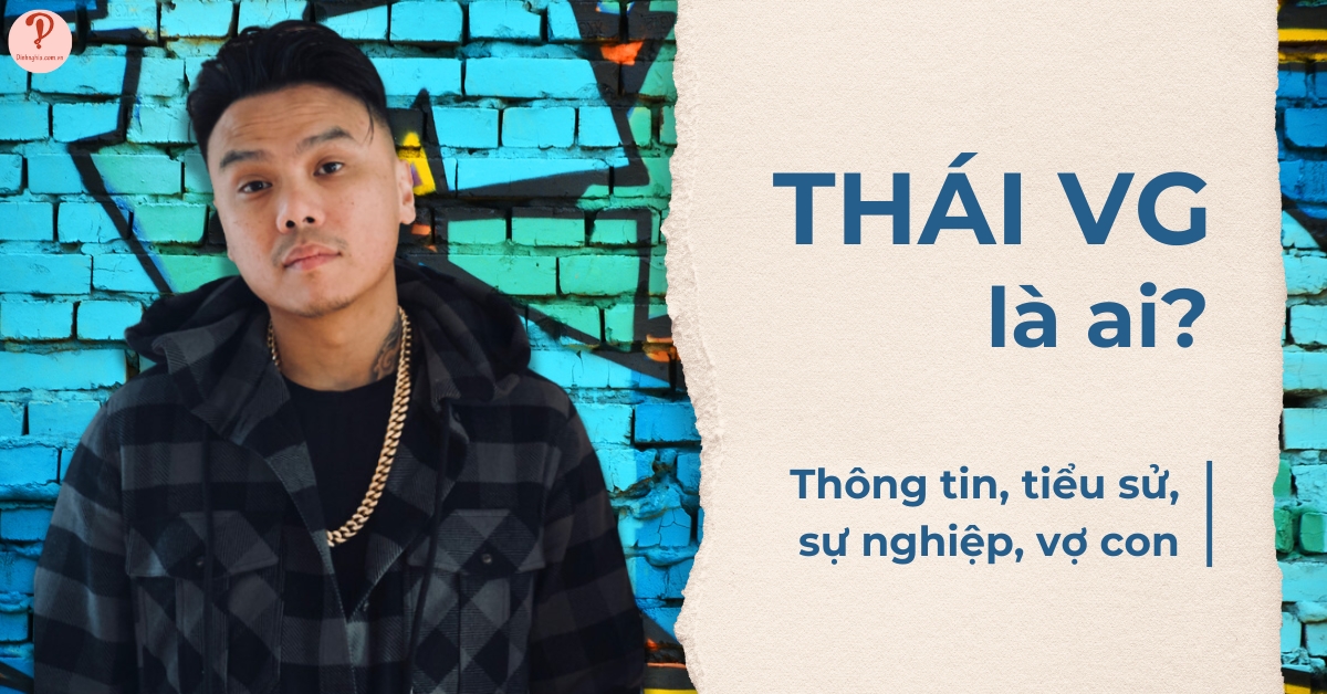 Rapper Thái VG là ai? Tiểu sử, năm sinh, vợ con và sự nghiệp ...